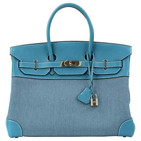 hermes birkin vintage denim|Hermes birkins jewellery.